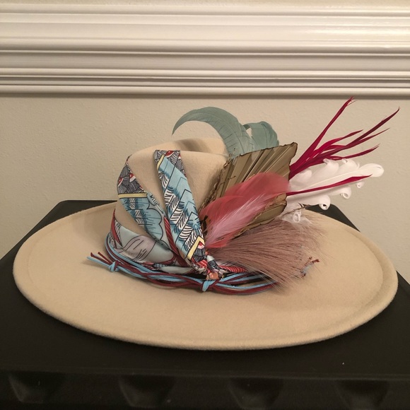Custom-Made Felt Fedora - “Bird Eye View” - Picture 2 of 11